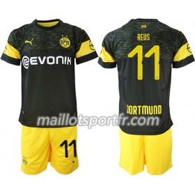 Maillot de Foot Borussia Dortmund Reus 11 Enfant Extérieur 2018/19